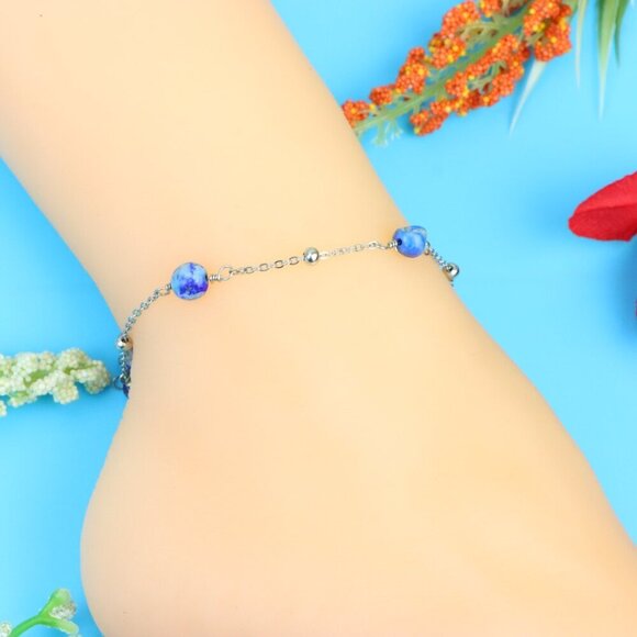 Elegant Handmade Anklet – Perfect for Women & Girls | Ideal Gift Option, DYC1676 - Picture 2 of 7